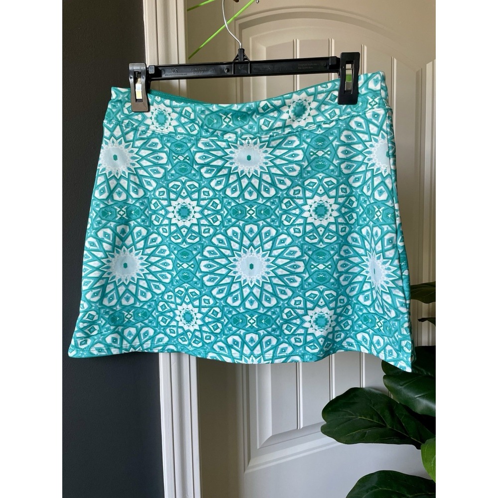 Tranquility by Colorado Small Skort Turquoise/White | Swim | Athletic | Outdoor